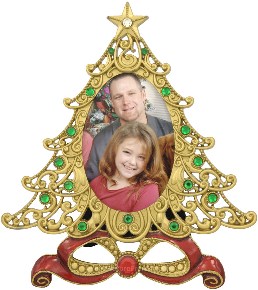 jeweled christmas tree holiday picture frame jeweled christmas tree holiday picture frame