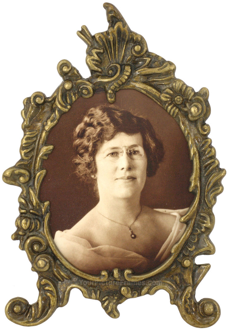 View Picture Frame Old Fashioned Background