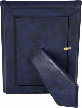 Blue Serrano Handmade Leather Picture Frame