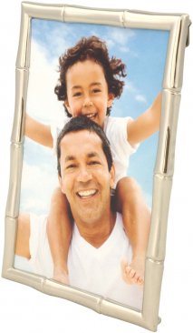 Silver Bamboo Decorative Picture Frame