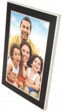 Black and Silver Metro Metal Picture Frame