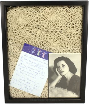 1 3/4 Deep Black Shadow Box Picture Frame