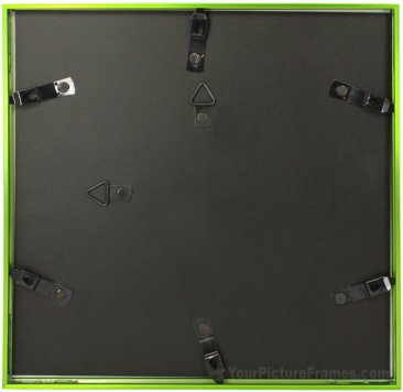 Cyber Green Matted Square Picture Frame