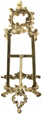 Medium Brass Victorian Picture Frame Stand