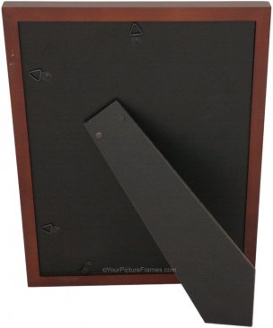 Dark Walnut Matted Double Picture Frame