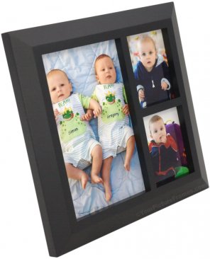 3 Opening Classic Black Collage Frame