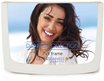 White Double Sided Picture Frame