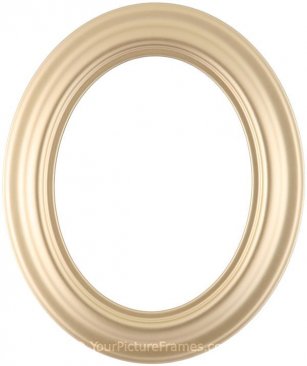 Naomi Gold Oval Picture Frame