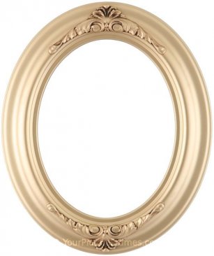 Emma Gold Oval Picture Frame