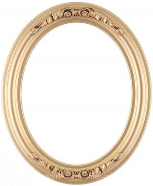 Chloe Gold Spray Oval Picture Frame