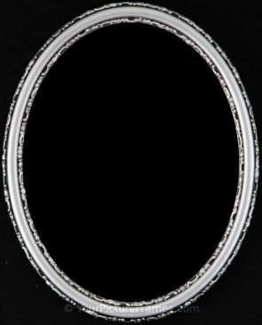 Sadie Silver Oval Picture Frame