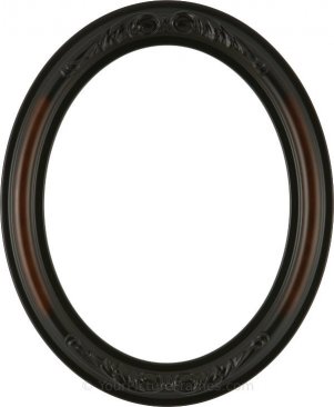 Chloe Rosewood Oval Picture Frame