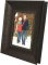 Wide Textured Black Decorative Picture Frame