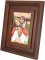 Dimensional Walnut Wood Picture Frame