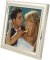 Silver Bead Square Picture Frame