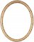 Sadie Gold Oval Picture Frame