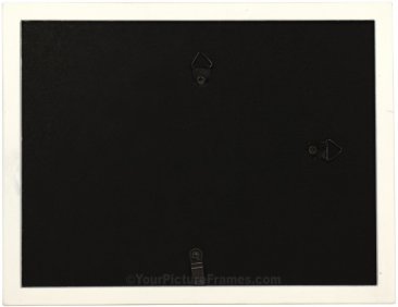 Set of 7 White Matted Gallery Picture Frames