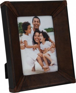 Monterey Handmade Leather Picture Frame
