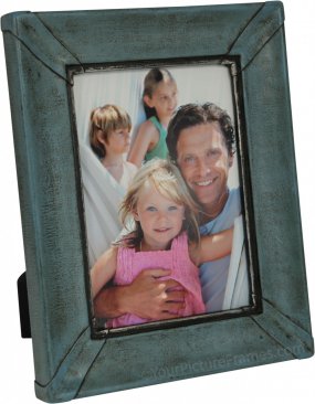 Blue Bodega Handmade Leather Picture Frame