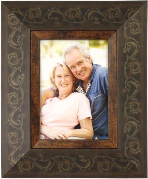 Rustica Bronze Decorative Picture Frame