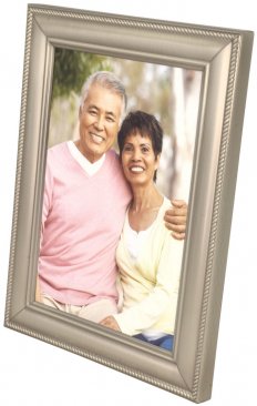 Classic Rope Pewter Metal Picture Frame