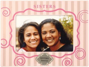 Pink Sisters Picture Frame