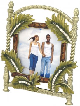 Palm Fronds Tropical Picture Frame