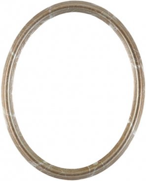 Laini Champagne Silver Oval Picture Frame