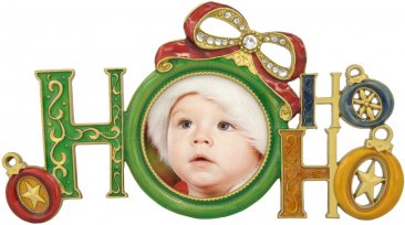 Ho Ho Ho Christmas Picture Frame