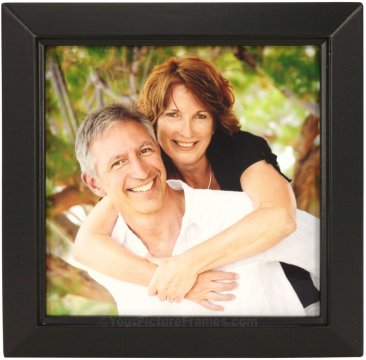 Estero Black Square Picture Frame