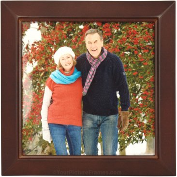 Estero Walnut Square Picture Frame