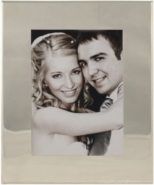 Modern Silver Metal Picture Frame