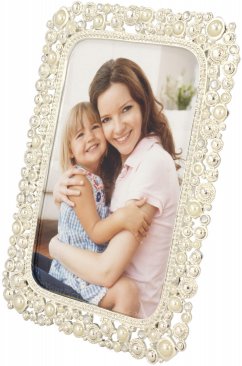 Pearl Jewels Wedding Picture Frame