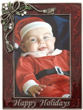 Happy Holidays Picture Frame