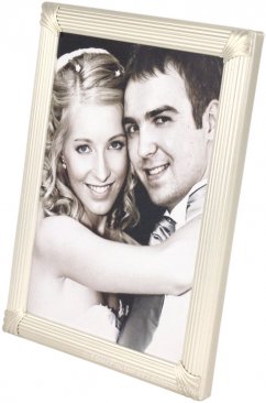 Brushed Satin Silver Picture Frame