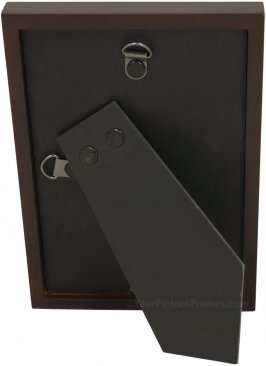 Simple Wood Espresso Brown Picture Frame