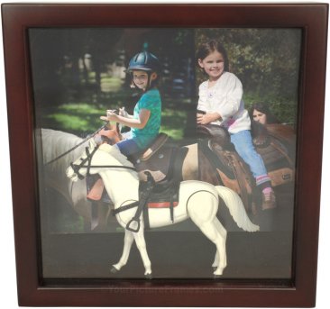 1 3/4 Deep Espresso Square Shadow Box Picture Frame