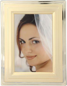 Champagne Step Metal Picture Frame