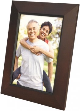 Dark Walnut Wood Picture Frame