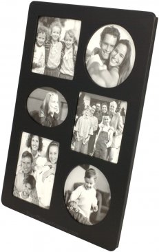 Contemporary Black Collage Picture Frame