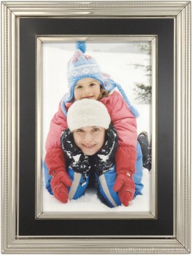 Verona Black and Silver Picture Frame
