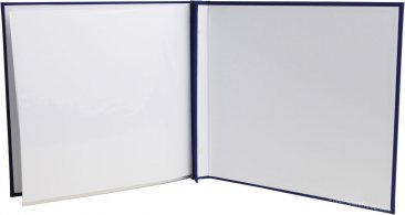 Royal Blue Fabric 12x12 Scrapbook