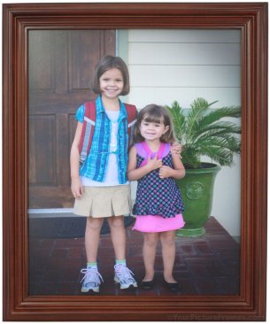 Classic Walnut Wood Frame