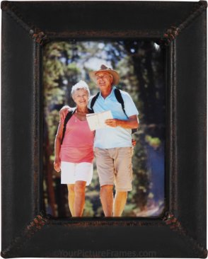 Aspen Handmade Leather Picture Frame