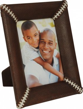 Football Leather Picture Frame