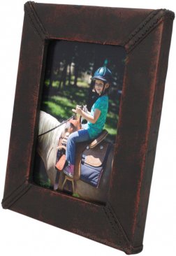 Durham Handmade Leather Picture Frame