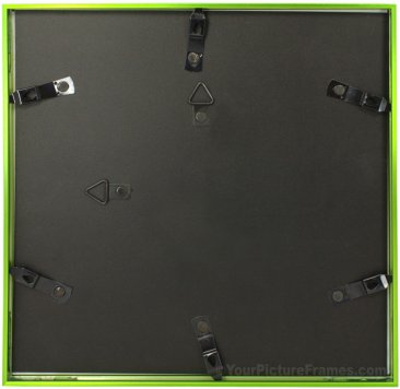 Cyber Green Matted Square Picture Frame