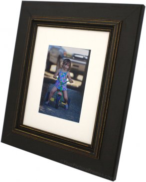 Palladio Black Distressed Picture Frame