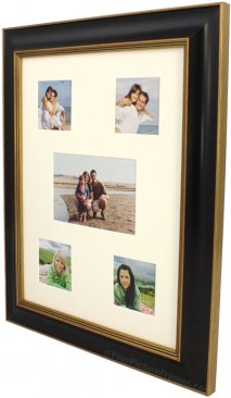 Tuscan Black Archival Collage Picture Frame