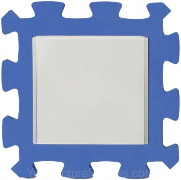 Blue Kids Foam Picture Frame